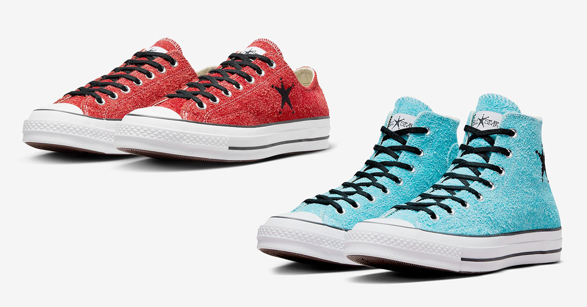 Stüssy und Converse droppen zwei Must-Have Chucks für den Frühling 2024